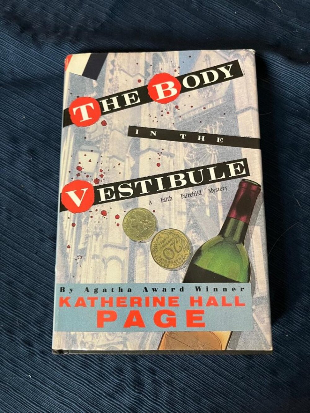 The Body in the Vestibule by Katherine Hall Page - First Edition